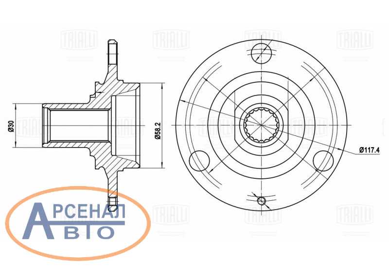 Подшипники ступицы и полуоси - купить по низкой цене в интернет магазине Марс Автозапчасти